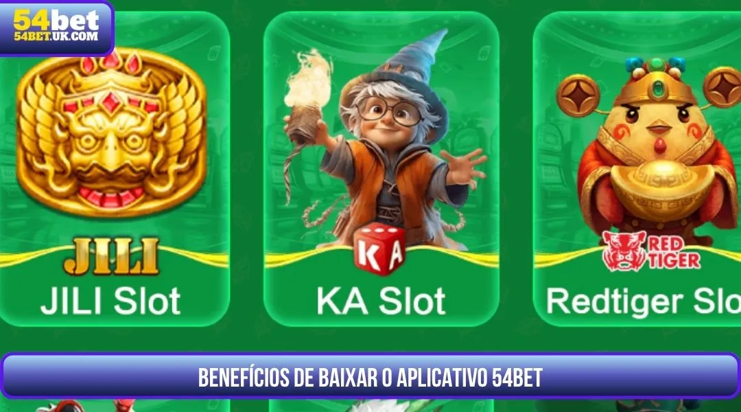 Beneficios de baixar o aplicativo 54bet