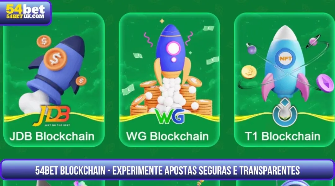 54BET Blockchain - Experimente apostas seguras e transparentes