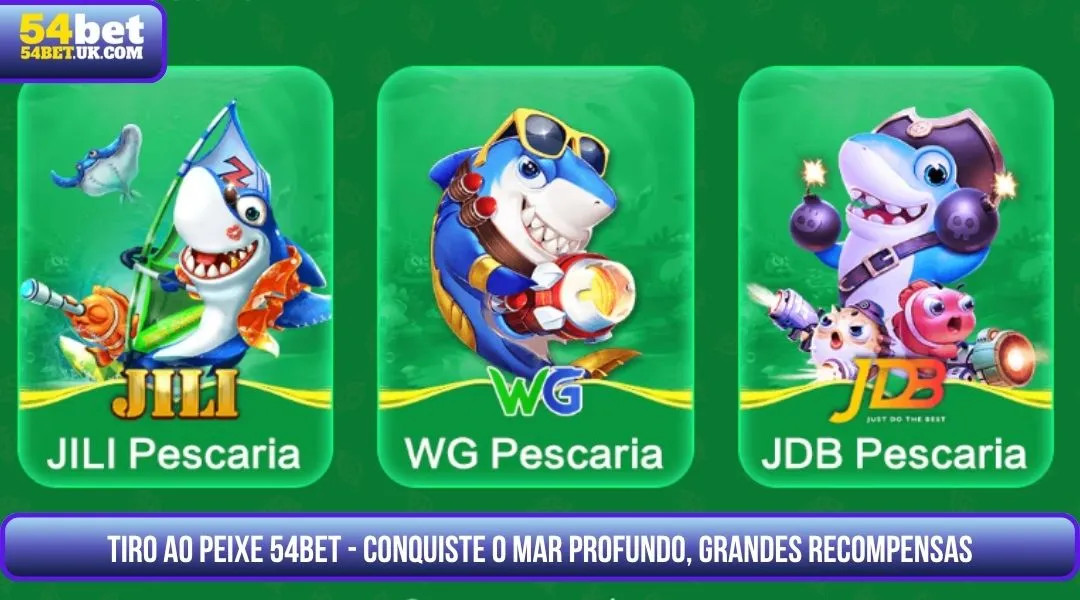Tiro ao Peixe 54BET - Conquiste as Profundezas do Mar, Grandes Recompensas