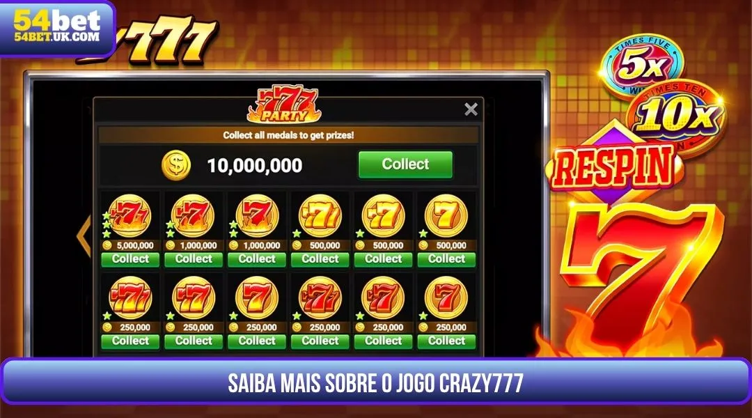 Saiba mais sobre o jogo Crazy777