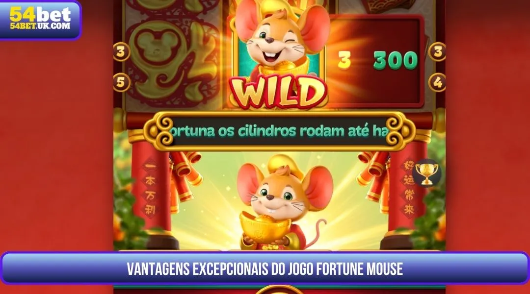 Vantagens excepcionais by jogo Fortune Mouse